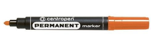 Маркер перманент Centropen 8566 круглый Оранжевый 8566/06