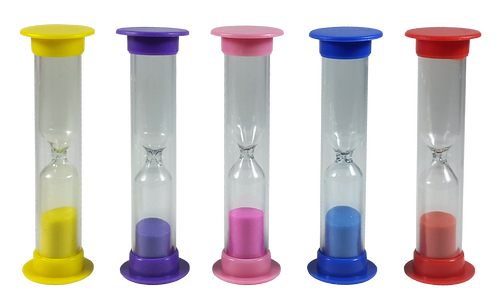 Игрушка Часы Песочные  1 минута (примерно) 1,5 х 9 см 13777