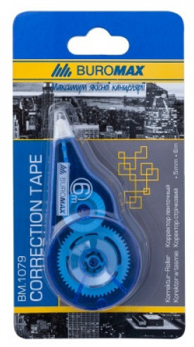 Корректор ленточный Buromax 5 мм х 6 м. ВМ1079