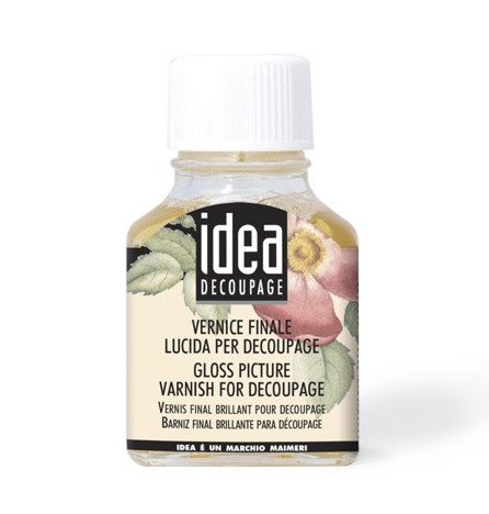 Лак глянцевый для декупажа IDEA 75 мл 5916738