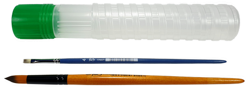 Пенал для кистей, пластиковый раздвигающийся тубус d = 40 мм L= 275 - 380 мм AS-0243, К- 4012м 