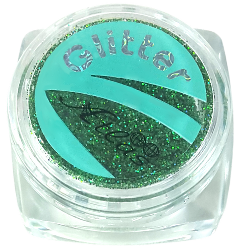 Блестки (Глиттер) мелкие Голографические Атлас 2 гр - Зеленый AS-2351