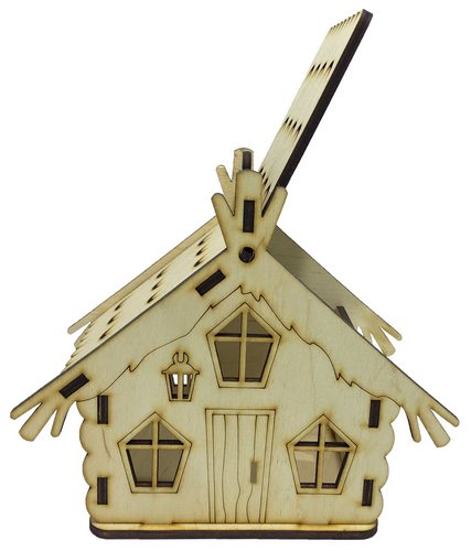 Домик №  6 Шкатулка с открывающейся крышей 15 х 10 х 13 см AS-4244, F-0108 фото 2