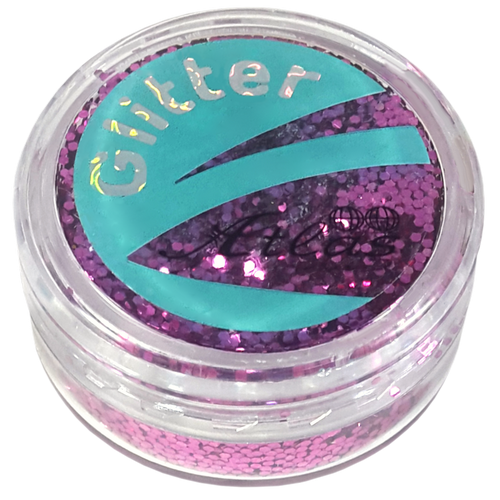 Блестки (Глиттер) большие Атлас 3 гр - Розовый AS-2413