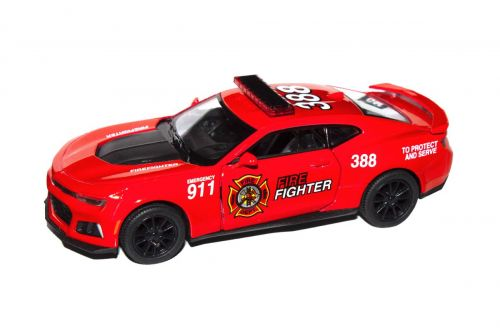Машинка Kinsmart Chevrolet Camaro  ZL1 пожарная 2017  KT5399WPR