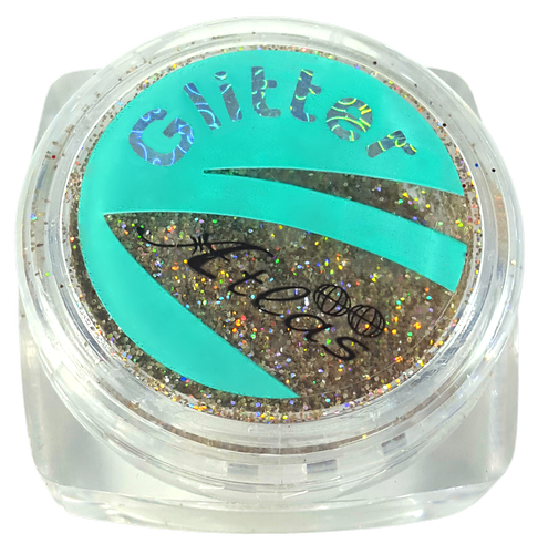 Блестки (Глиттер) мелкие Голографические Атлас 2 гр - Шампань AS-2360