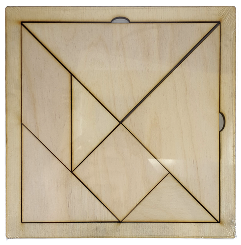 Танграм из фанеры 16 х 16 см  AS-7114 