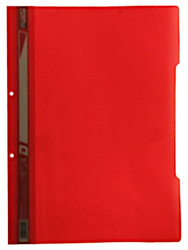 Скоросшиватель Datum пластиковый А4 красный D213\D2110 232203