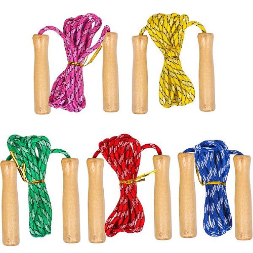 Скакалка тканевая цветная длинна 250 см  14-125