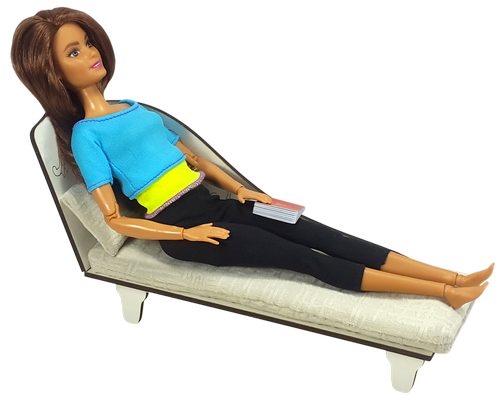 Мебель мягкая для кукол ростом 30 см - Кушетка Гейнсборо из МДФ AS-7808 фото 2