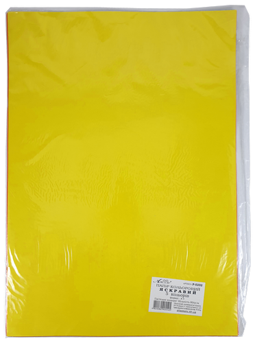 Бумага цветная с двух сторон Яркая 7 листов AS-0545, Р-0203 фото 2