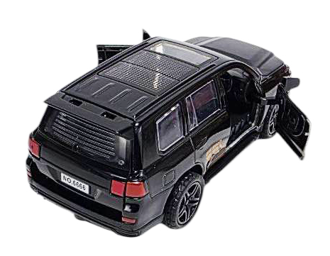 Машинка Die-CastCar Toyota Land Cruiser 200 2nd FL металл 12см  01191 фото 4
