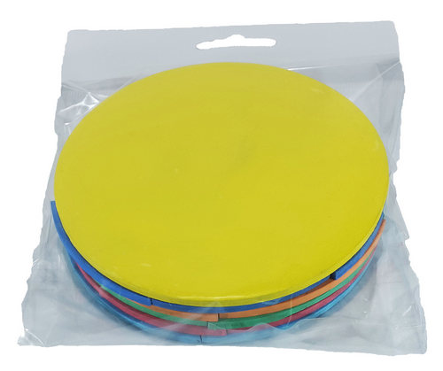 Дроби учебные от 1 до 6 частей = 10 см ЦВЕТНЫЕ из фанеры AS-7105, О-00005 фото 2