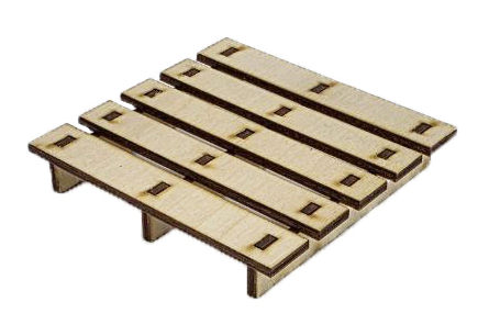 Подставка под чашку Поддон сувенирный односторонний, фанера 9*9*1,5см  AS-4318