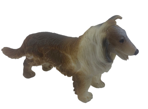 Игрушка Силиконовая тянучка собака Колли 15 см  13571