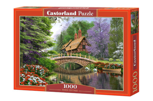 Игрушка Пазл 1000 Домик у реки 68 х 47 см Castorland  C-102365