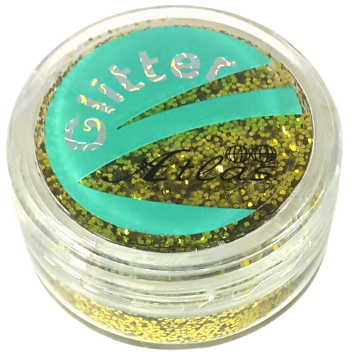 Блестки (Глиттер) большие Атлас 3 гр - Золото AS-2407