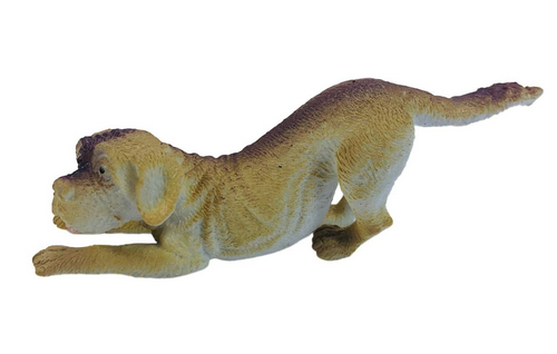 Игрушка силиконовая тянучка собака игривая 9см  03743 фото 2