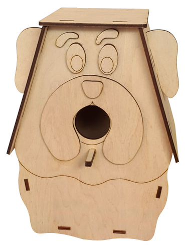 Скворечник № 8 песик, 20 х 17.5 х 26 см AS-4357