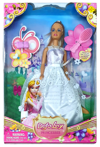 Кукла Defa Lucy Принцесса в бальном платье 28 см  8063
