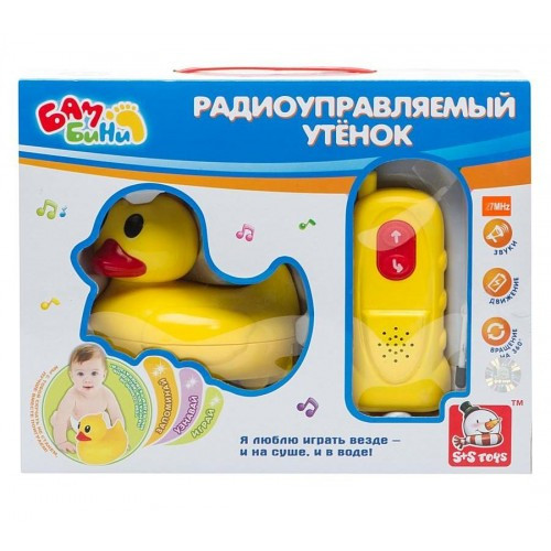 Игрушка для ванной Утенок радиоуправляемый S+S  EA80363R