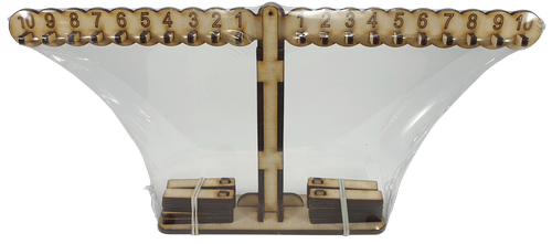 Весы Математические из фанеры 33,5 х 5 х 15,5 см AS-7127, О-00025 фото 2