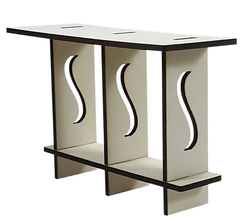 Мебель для кукол ростом 30 см - Этажерка из МДФ AS-6031