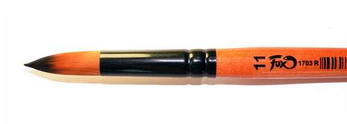 Кисть синтетика Круглая № 11 художественная Кисть синтетика Круглая № 11 художественная