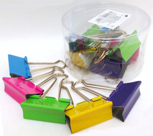 Биндер № 51 мм шириной цветной Упаковка 12шт  5235-51