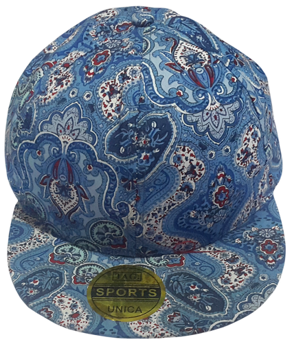 Бейсболка D&D джинсовая, роспись 13111