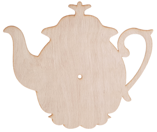 Основа для часов из фанеры 4 мм № 17 Чайник заварочный 30 x 25 см AS-4566, В-0239 Основа для часов из фанеры 4 мм № 17 Чайник заварочный 30 x 25 см AS-4566, В-0239