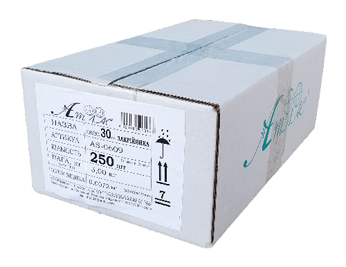 Линейка 30 см Закройщика снежно-белая в упаковке  AS-0609 фото 4