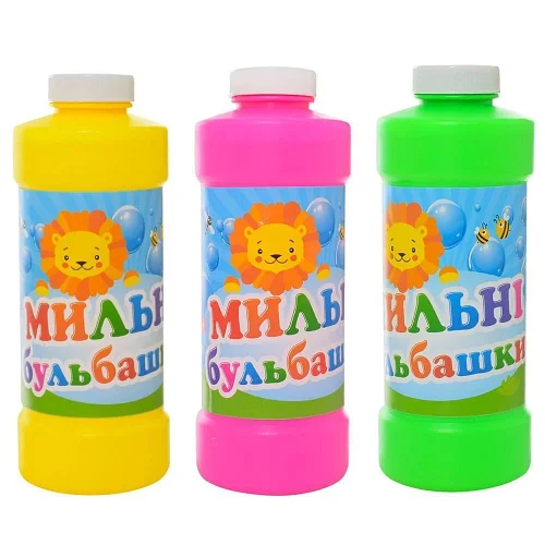 Наполнитель для мыльных пузырей 500 мл  999918, 909