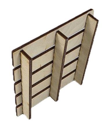 Подставка под чашку Поддон сувенирный односторонний, фанера 9*9*1,5см  AS-4318 фото 2