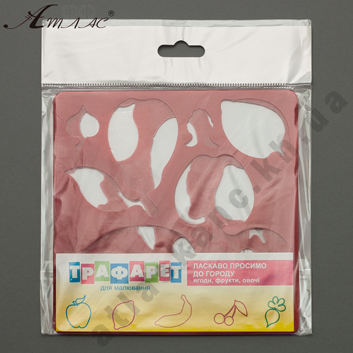 Трафарет "Сад и огород" 2 шт 13 см AS-0252, К-9064м фото 2