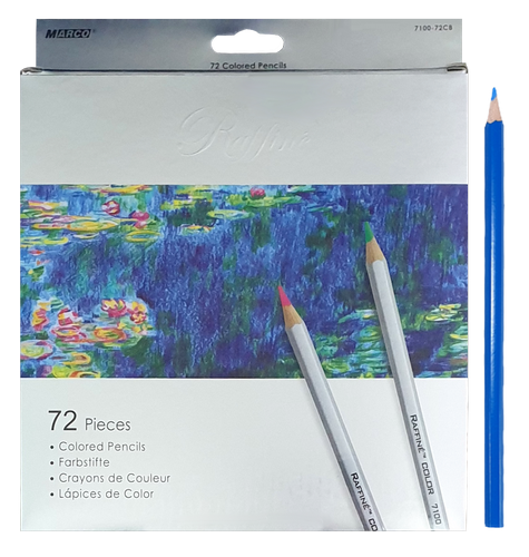 Карандаши цветные Marco Raffine 72 цветов шестигранные 7100-72СВ Карандаши цветные Marco Raffine 72 цветов шестигранные 7100-72СВ