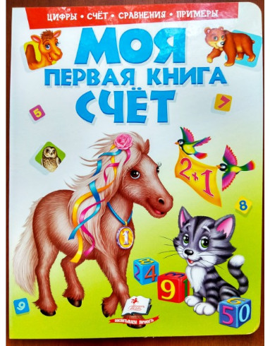 Книга А4 Моя первая книга "Счёт" Пегас