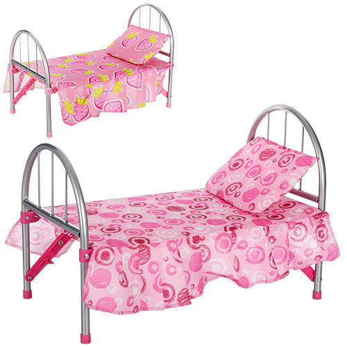 Игрушка Кроватка металлическая Baby Tilly  9342