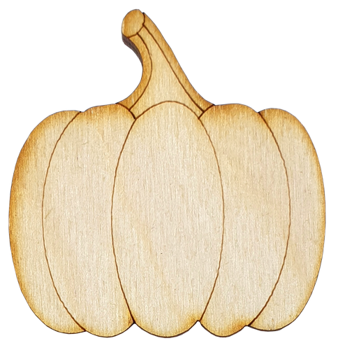 Фигурка фанерная - Тыква обычная 5,5 x 5,5 см AS-4759, В-0179