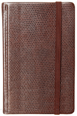 Блокнот на резинке Skiper А5 / 96 Luxury Fashion коричневый SK-5840