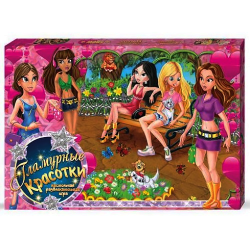 Игра Настольная Гламурные красотки DTG34 Игра Настольная Гламурные красотки DTG34