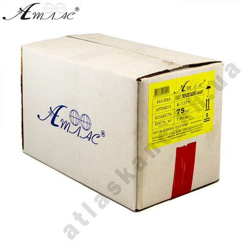 Веер Украинских букв, желтый пластик AS-0003, К-7374 фото 2