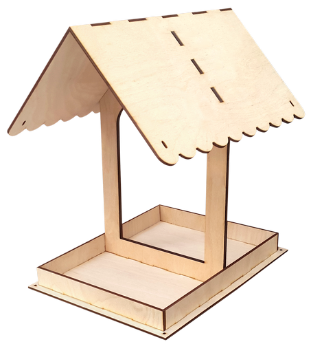 Кормушка № 14 Большая с аркой 29 х 24 х 31 см AS-4309