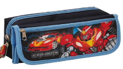 Пенал школьный Leader Car Bots 21 х 10 см HS-01126