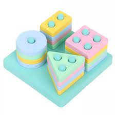 Игрушка Деревянная Сортер фигуры Геометрика  MD2907