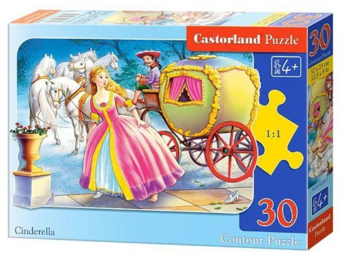 Игрушка Пазлы 30 Castorland Золушка 32 х 23 см  B-03037