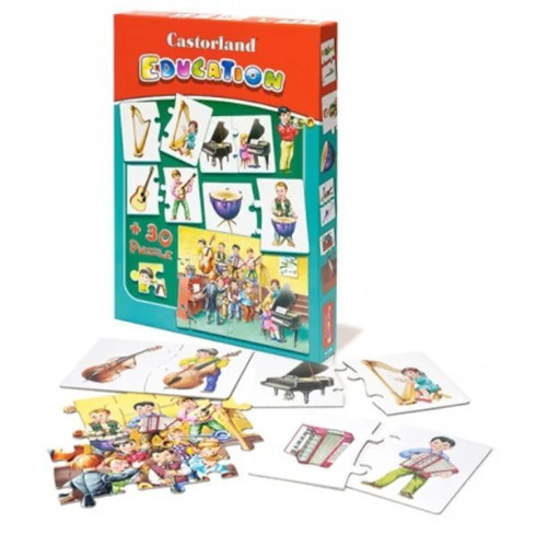 Игрушка Пазл Castorland Музыкальные инструменты  Е-081