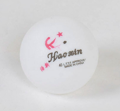 Игрушка Мячик для пинг-понга Белый 4см  07827