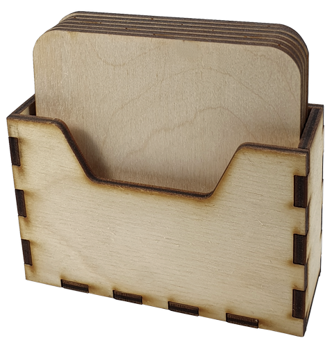 Костеры набор подкладок под чашки 6 шт в коробке 9 х 9 см AS-4251, F-0116