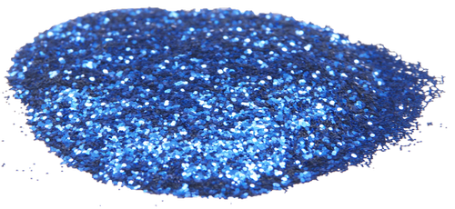 Блестки (Глиттер) большие Атлас 3 гр - Синий AS-2414 фото 2